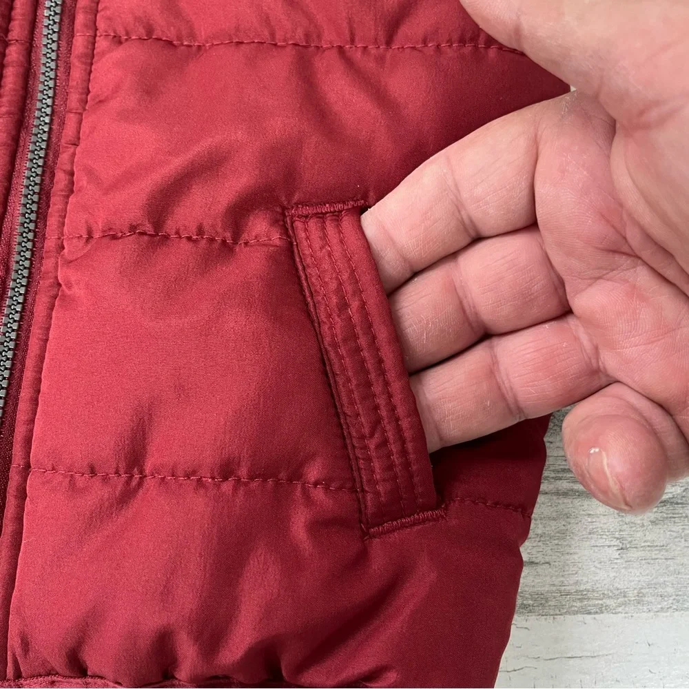 Timberland Boys Puffer Vest Size 12 Month 100 % Polyester Full Zipper